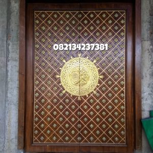 Pintu-replika-masjid-nabawi-ornamen-semi-kuningan-3 Pintu-replika-masjid-nabawi-ornamen-semi-kuningan-3