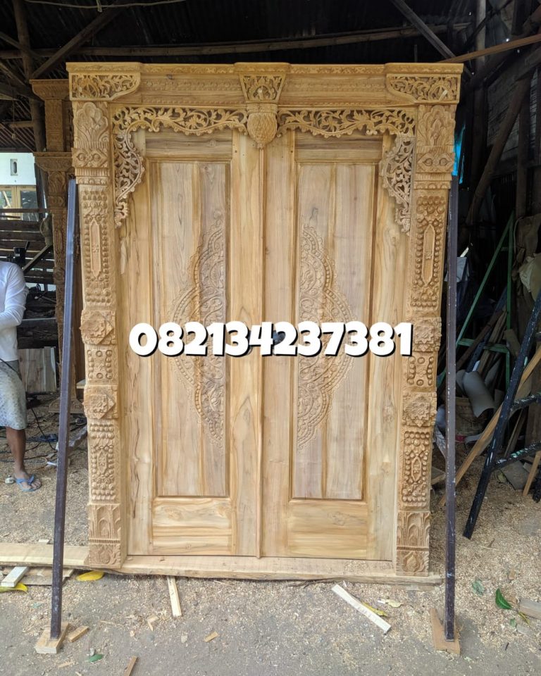 Gapura Gebyok Minimalis