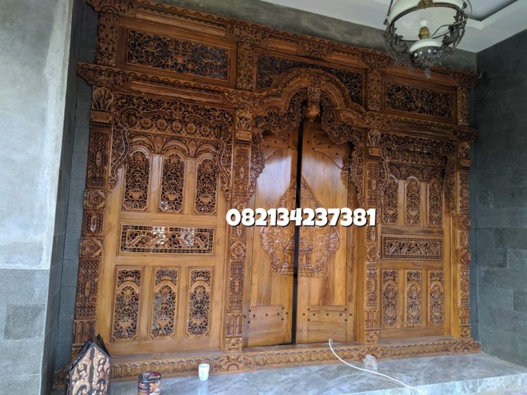 Gebyok Jawa Ukiran Jepara