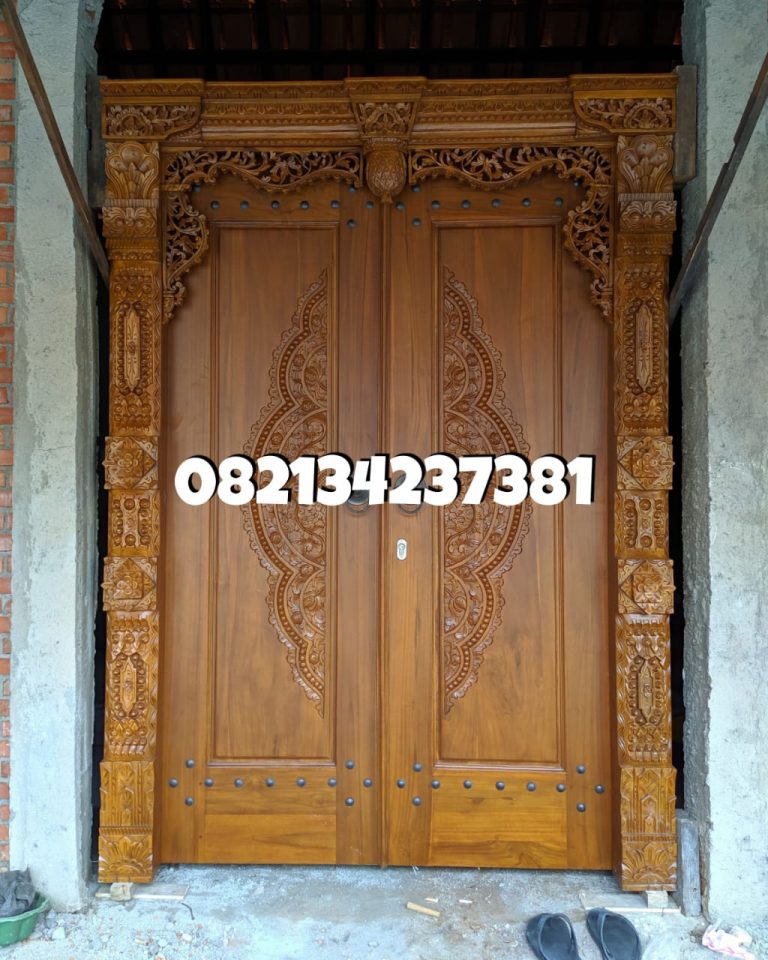 Gebyok Gapura Minimalis Gundul 1,5 Meter