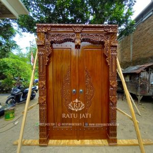 gebyokminimalis150 PINTU JATI GEBYOK UKIR MINIMALIS TERBARU PREMIUM